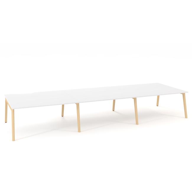 [IR100024] Werkbank ALFA ROOT 480x160cm, weiß