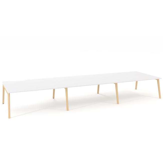 [IR100026] Werkbank ALFA ROOT 540x160cm, weiß