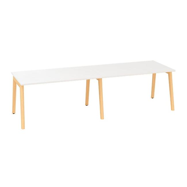 [IR100033] Besprechungstisch ROOT 280x100cm, weiß