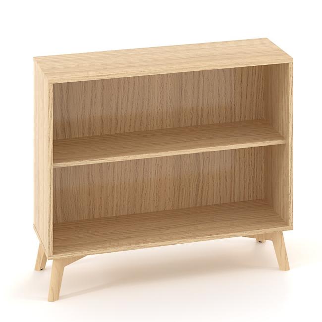 ALFA ROOT Nischenregal, 1 Ablage, 80 x 45 x 88,7 cm, Eiche