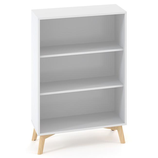ALFA ROOT Nischenregal, 2 Ablagen, 80 x 45 x 121,5 cm, weiß