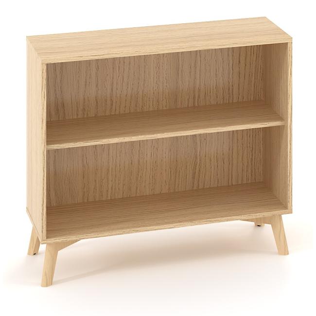 ALFA ROOT Nischenregal, 1 Ablage, 100 x 45 x 88,7 cm, Eiche