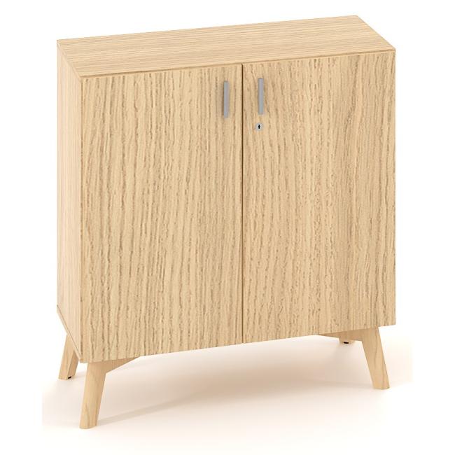 ALFA ROOT Regal, 1 Ablage, 80 x 47 x 88,7 cm, Eiche