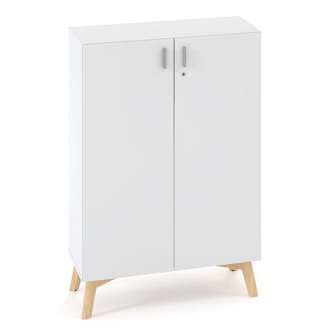 [IR100061] ALFA ROOT Regal, 2 Ablagen, 80 x 47 x 121,5 cm, weiß