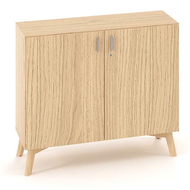 [IR100064] ALFA ROOT Regal, 1 Ablage, 100 x 47 x 88,7 cm, Eiche